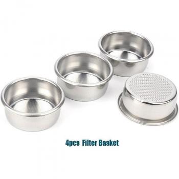 51mm Stainless Steel Coffee Filter Dosing Ring for Breville Delonghi