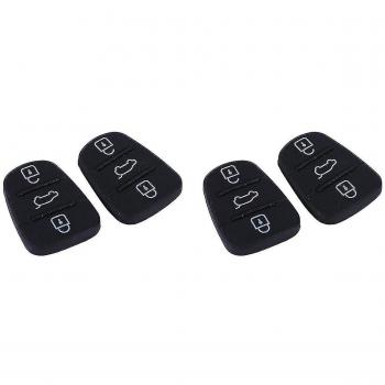 Protection de Clé Pliable 6 Pcs 3 Boutons pour Hyundai I10 I20 I30 (noir)