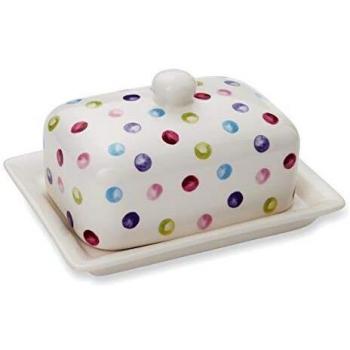 Polka Dot Butter Dish by Cooksmart