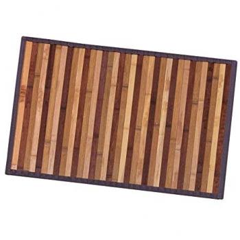 Tapis Anti-Dérapant en Bois de Bambou 50x235 cm