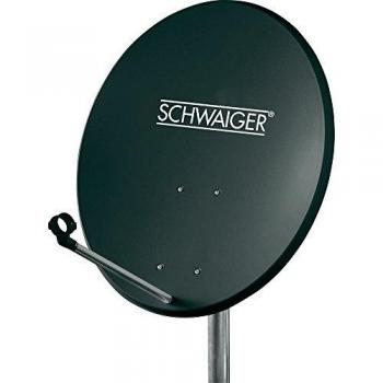 Schwaiger SPI550.1 SAT Antenne 60 cm Reflektormaterial: Stahl Anthrazit