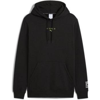 Maglione Heavyweight con Cappuccio Puma Uomo Nero