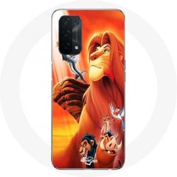 Oppo A74 5G Case featuring Simba and Mufasa