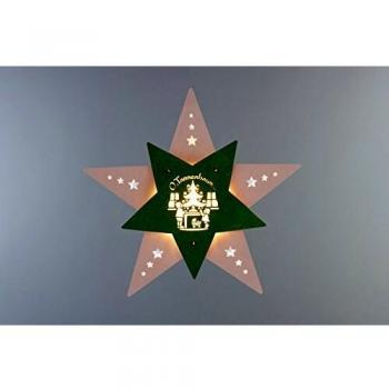 Weigla beleuchtetes Fensterbild Oh Tannenbaum