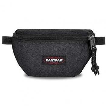 EASTPAK Springer Sac Banane, Effet d'étincelle, Noir
