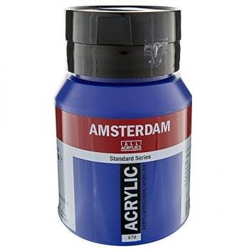 Amsterdam Acrylfarbe 500ml, Phthaloblau, wasserbasiert