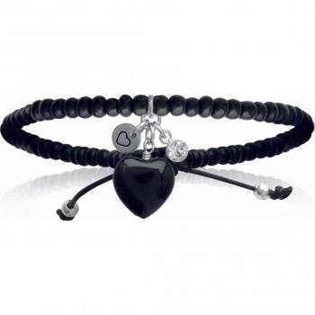 Anello di Bracciale Argento “Lily” Nero