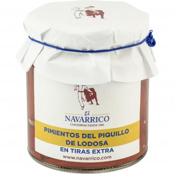 Pimiento del Piquillo en tiras El Navarrico 250 g