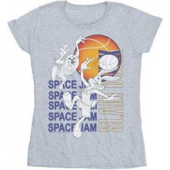 Maglietta grigia Slam Dunk Alt Space Jam: A New Legacy per donne