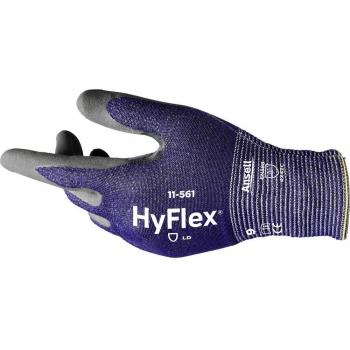 Manches de travail Ansell 11561R110-1P Basalte Nylon Étirable