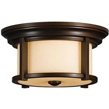 Merrill 2 Light Outdoor Ceiling Light Heritage Bronze