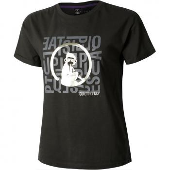 Quiet Please Dazzling Word Salad Shirt for Women