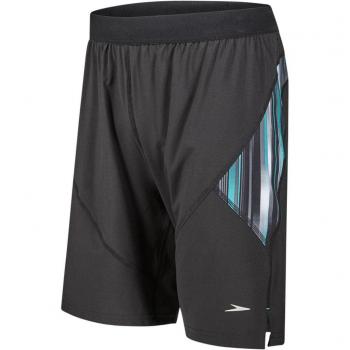 GlideHybrid Men's 18” Aqua Shorts – Black/Oxid Grey/Jade
