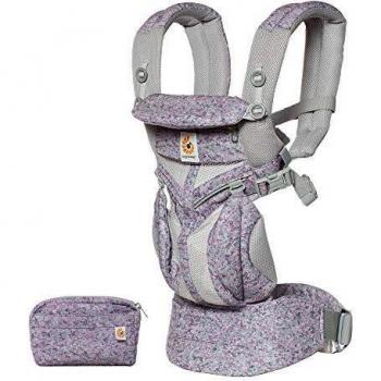 Ergobaby 4in1 Tragesystem – Neugeborene bis 20 kg – Mesh‑Kühlung – Pink Digi Camo