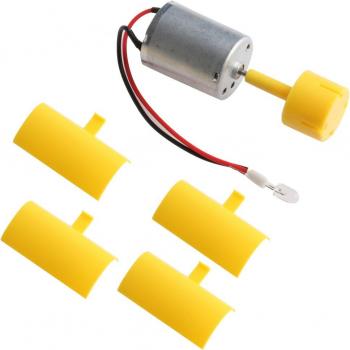 Micro Motor DC con LEDs para turbina vertical