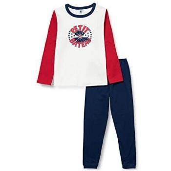 Petit Bateau Jungen 5940302 Pyjama‑Set, Königliches Muster, 12 Jahre