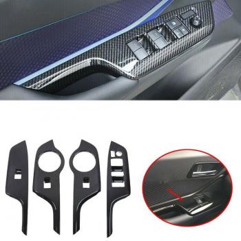 Accesorio de Panel de Interruptor de Ventana Izquierda en ABS para Toyota C-HR CHR