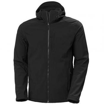 Helly Hansen Paramount Men's Black Cotton Hooded Softshell Jacket