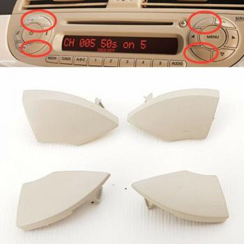 Fiat 500 Radio CD Button Trim Mold Cover Removal Accessories
