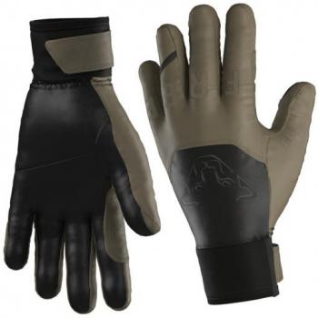 Dynafit Tigard Leather Gloves with PrimaLoft, Khaki Brown, M