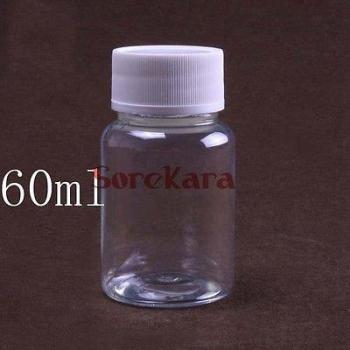 Contenedor de 60 ml con Tapa Plástica en Rosca