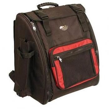 CNB Piano-Transporttasche Akkordeontasche Rucksack GigBag Trolley Tasche für 72 Bass Holzkern