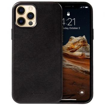 Crong Cover Magnetica in Pelle per iPhone 12 Pro Max
