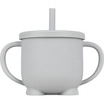 Taza de silicona para alimentación infantil