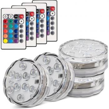 RGB Remote-Controlled Submersible LED Light