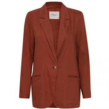 Jackenblazer PZLuca – Damen, 50207456, Leinenmix mit Ecovero‑Faktor