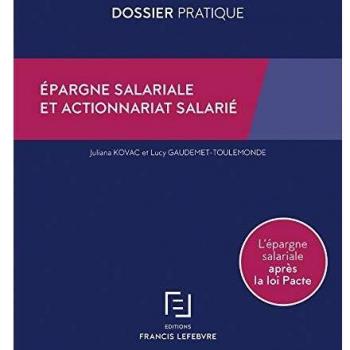 EPARGNE SALARIALE ET ACTIONNARIAT SALARIE