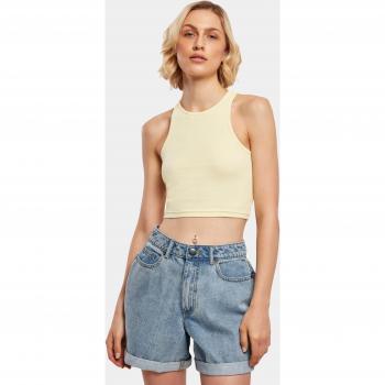 Damen Cropped Rib Tank-Top von Urban Classics