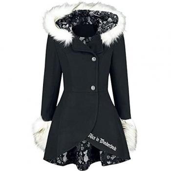 Disney Damen Kurzmantel Alice im Wunderland Wonderland