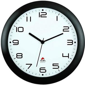 Alba Wanduhr HORNEW, Quarzwerk, schwarz