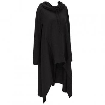 GUAPISIMA Sweat Long avec Capuche Manches Longues Noir L