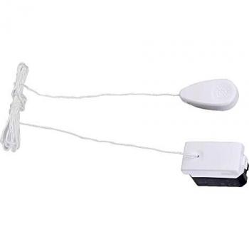 Pulsante Tirante ETTROIT 1P 10A Bianco Compatibile Bticino Matix