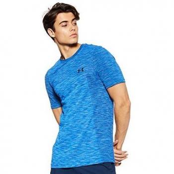 T-shirt Under Armour Vanish Seamless, Homme, Bleu (Royal/Black-400), 2XL