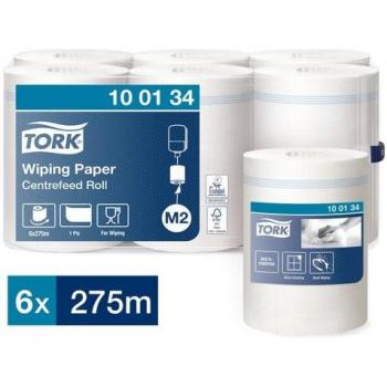 Torkrulle TORK M2, centermatad Glasputs, 1-lag, 19 cm, 275 m