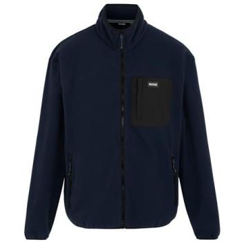 Regatta Men’s “Frankie” Mid Navy Full‑Zip Wool‑Blend – 5XL