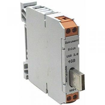 Chiavetta usb per guida din 1 pz appoldt usb2 0-8gb a ip54