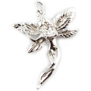 Tinker Bell Lily Silver Pendant – E9725