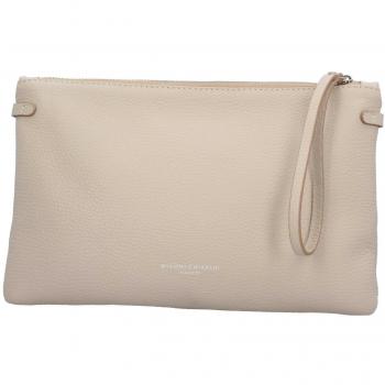 Hermy Beige Crossbody Clutch