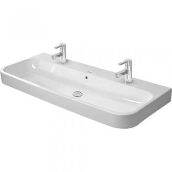 Duravit Lavello Happy D.2 montato 50.5 x 120 cm – Bianco, 2 fori