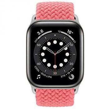 Cinturino Intrecciato Rosa InvokerTech per Apple Watch 44/42mm