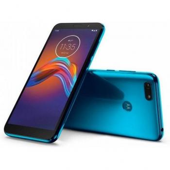 Motorola Moto E6 Play Ocean Blue + Boomcube Lautsprecher Paket