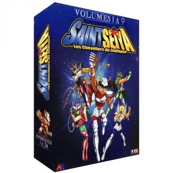 Saint Seiya Volume 1–9 – Pack complet DVD