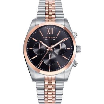 Reloj Viceroy Chic Multifunción Hombre Acero Esfera Negra