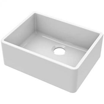 Balterley 595mm No Overflow No Tap Hole Single Bowl Butler Sink