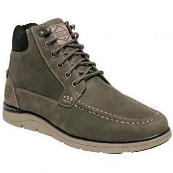 Regatta Denshaw Herren High Top Leder Chukka Boots, Dunkelkhaki/Schwarz, 43 EU