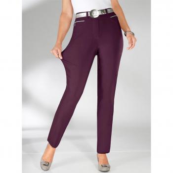 Stehmann Comfort – Pantalon femme hiver, couleur bordeaux, taille 56